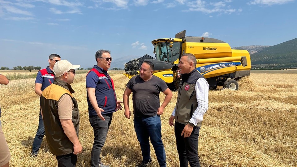 Afyonkarahisar’da hububat hasadı başladı
