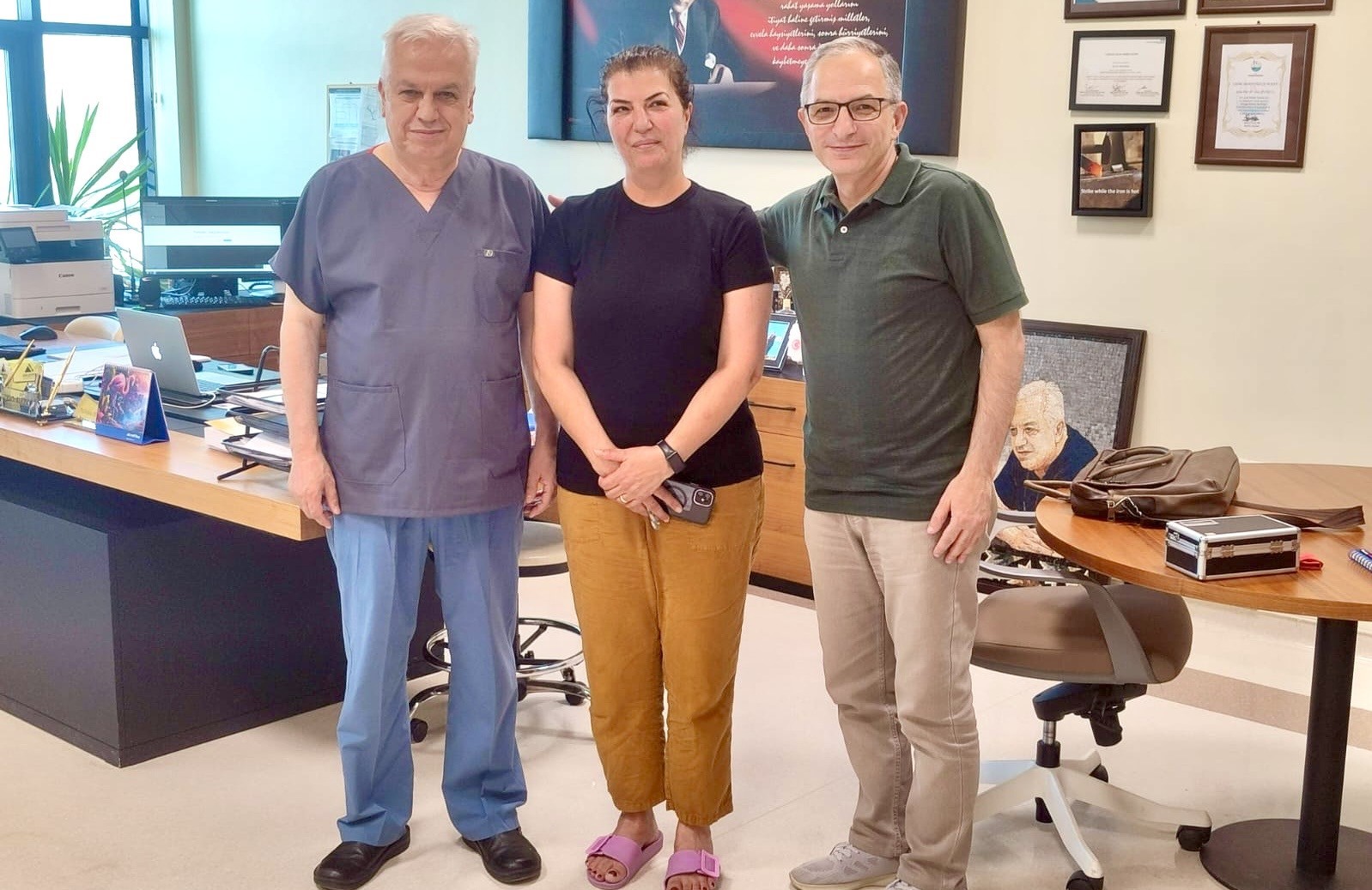 Alman doktorların ‘yaşayamaz’ dediği hastayı Türk hekimler hayata döndürdü
