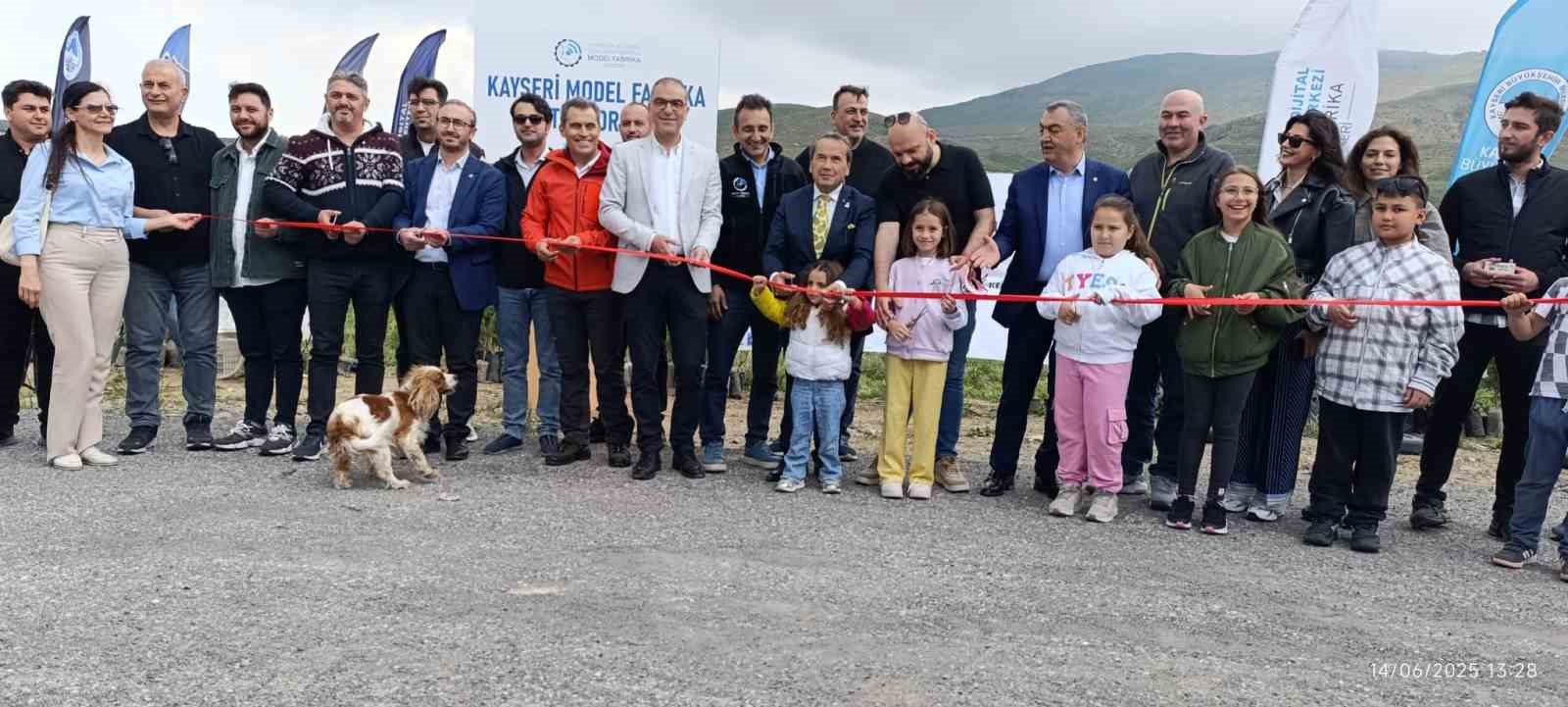 Erciyes’te Model Fabrika Hatıra Ormanı açıldı