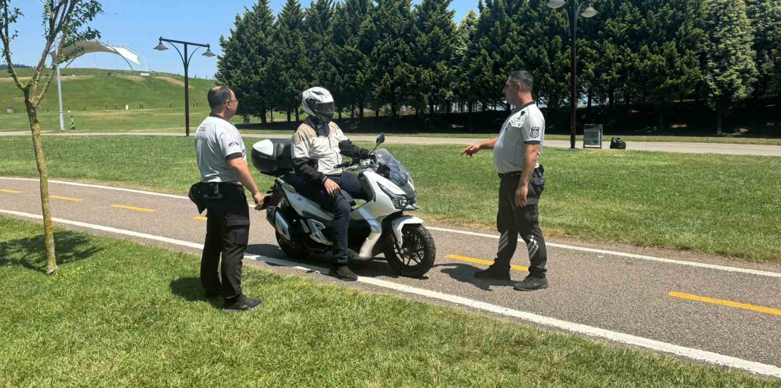 Yaya güvenliği için motosikletlilere sıkı denetim
