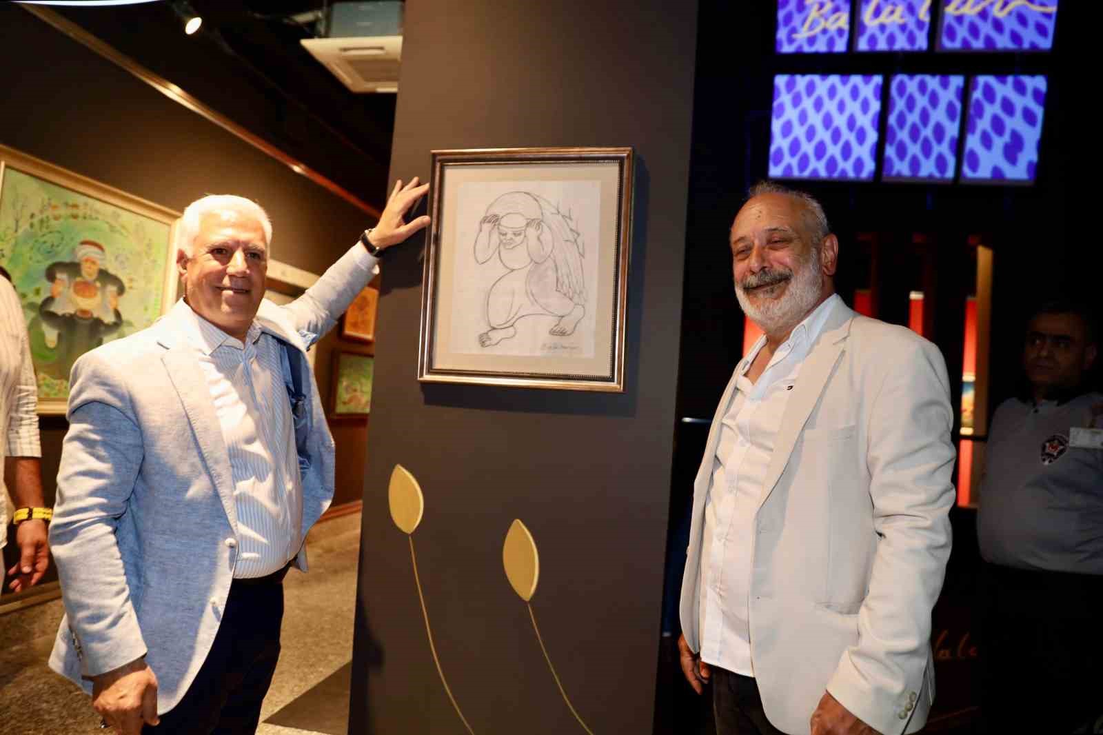 Usta ressam İbrahim Balaban&rsquo;ın eserleri Bursalılarla buluştu
