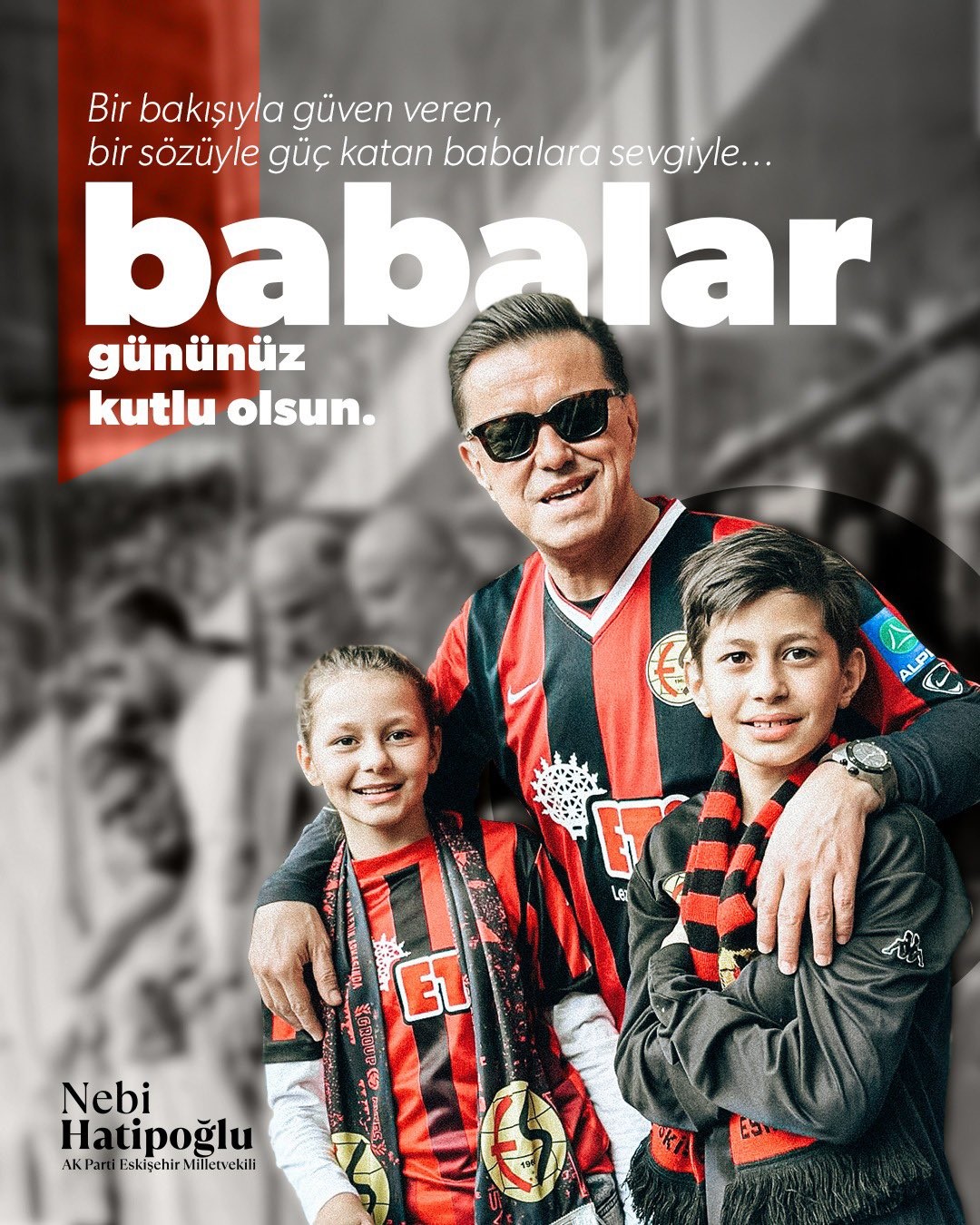 Nebi Hatipoğlu’nun ‘Babalar Günü’ mesajı