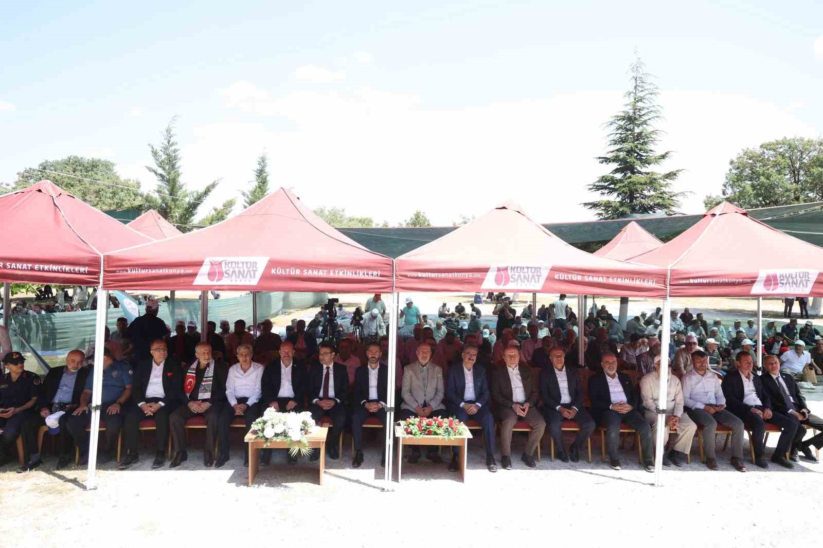 Konya’da Ahmet Hüdai Hazretleri anıldı