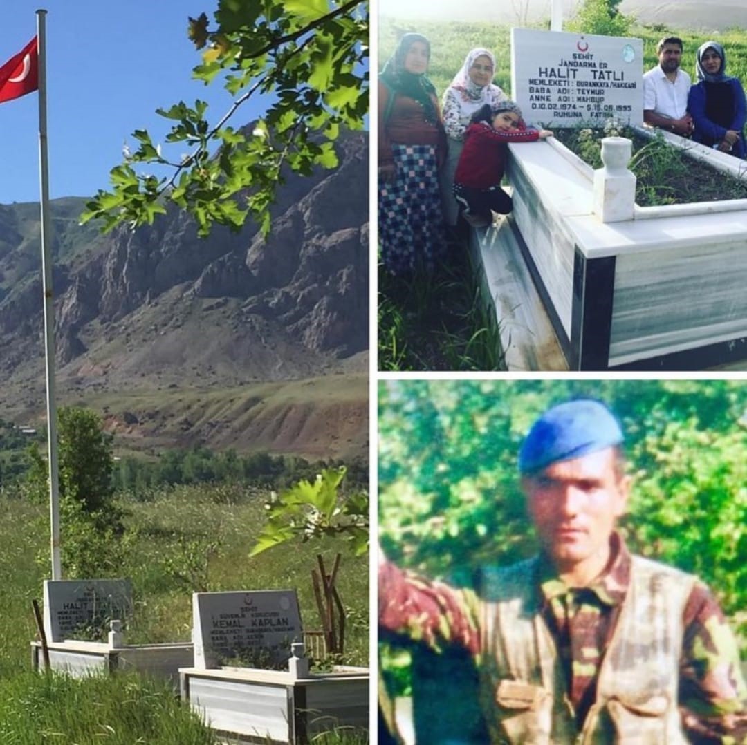 Şehit Halit Tatlı mezarı başında anıldı
