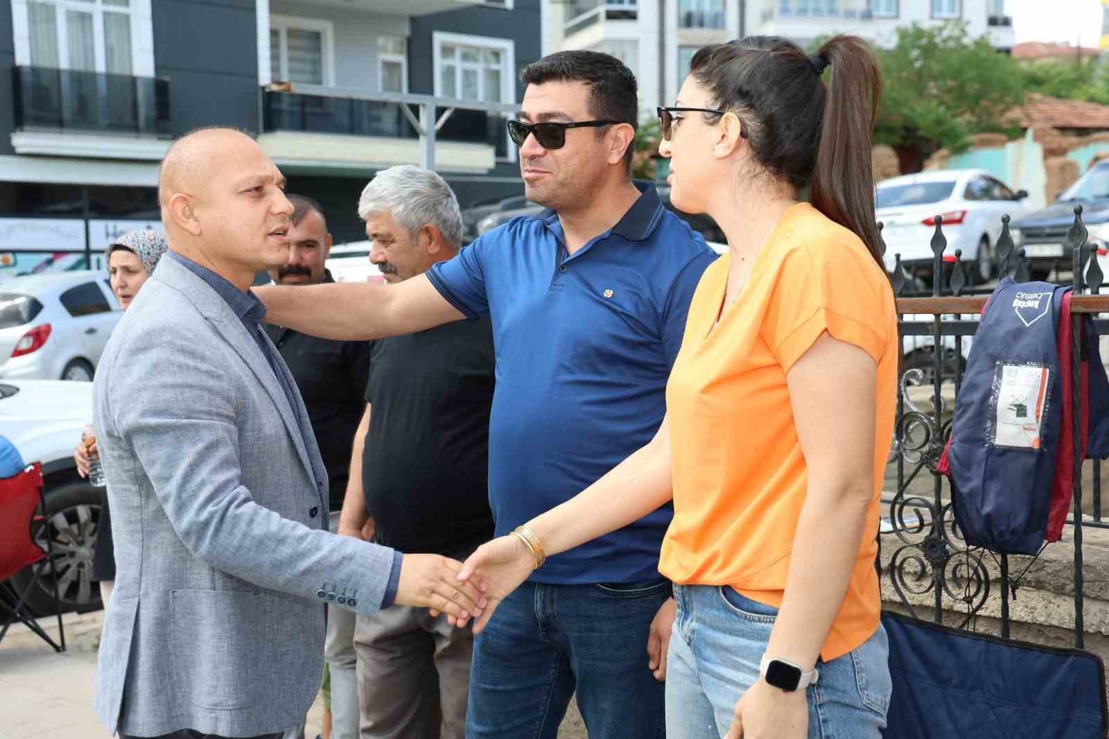 Başkan Önal’dan LGS’ye giren öğrencilere moral ziyareti