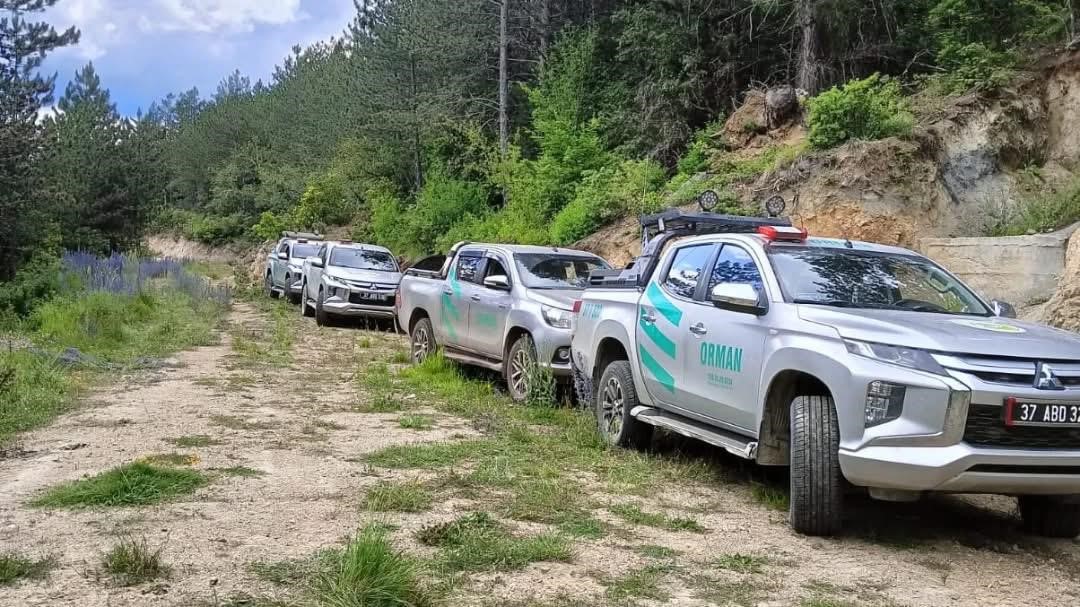 Kastamonu&rsquo;da &ccedil;ıkan orman yangını b&uuml;y&uuml;meden s&ouml;nd&uuml;r&uuml;ld&uuml;
