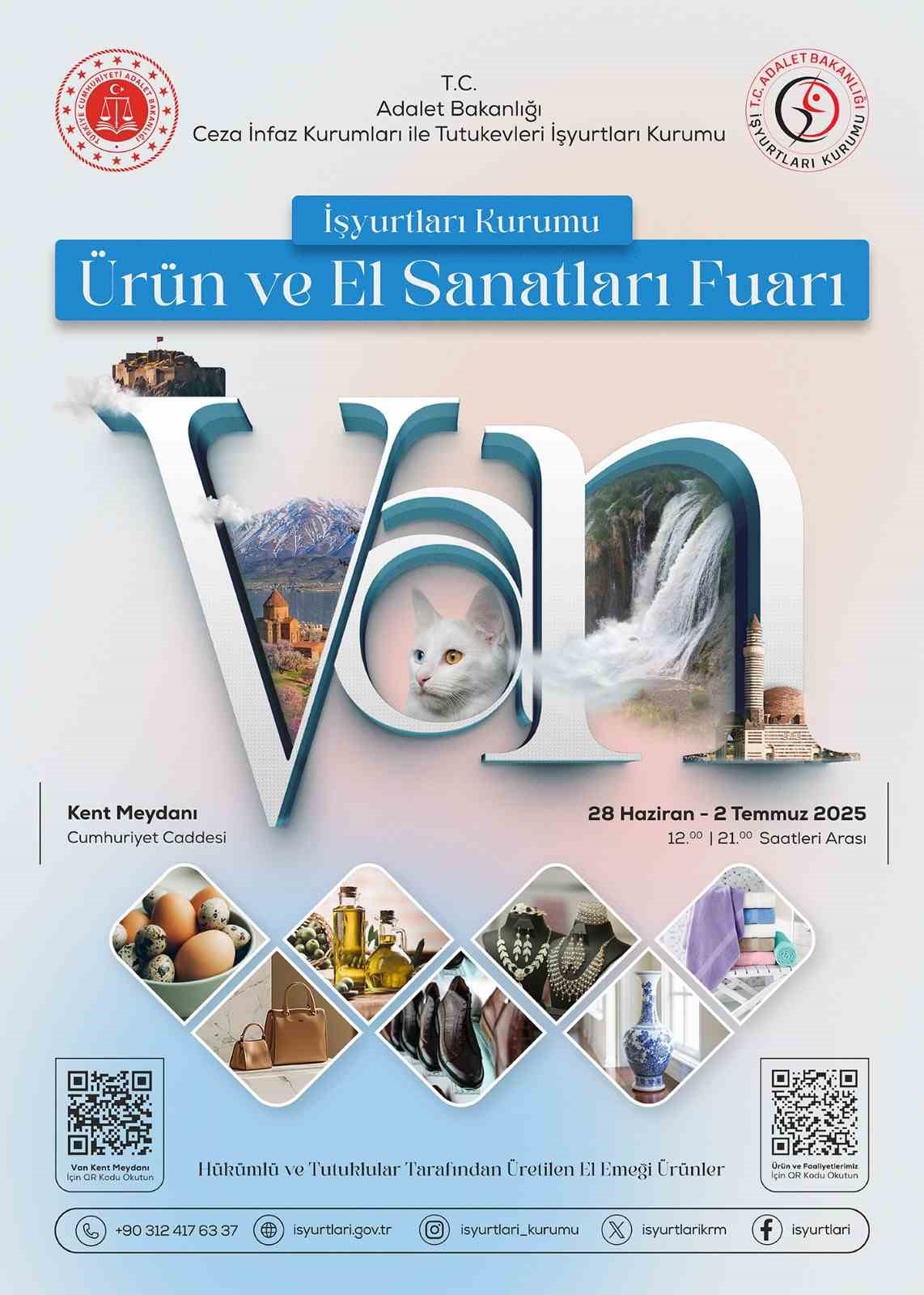 İşyurtları Ürün ve El Sanatları Fuarı Van’a geliyor