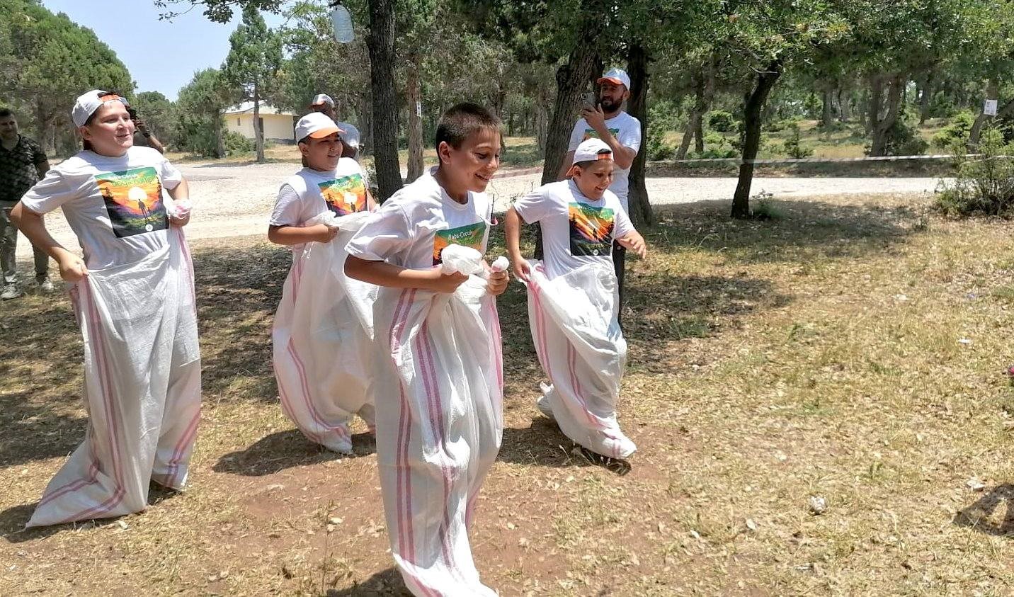 Babalar ve çocukları Beyşehir’deki kampta buluştu