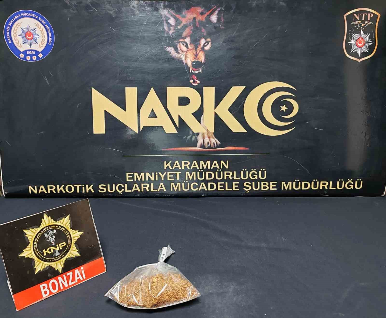 Karaman&rsquo;da 6 bin 74 adet uyuşturucu hap ele ge&ccedil;irildi
