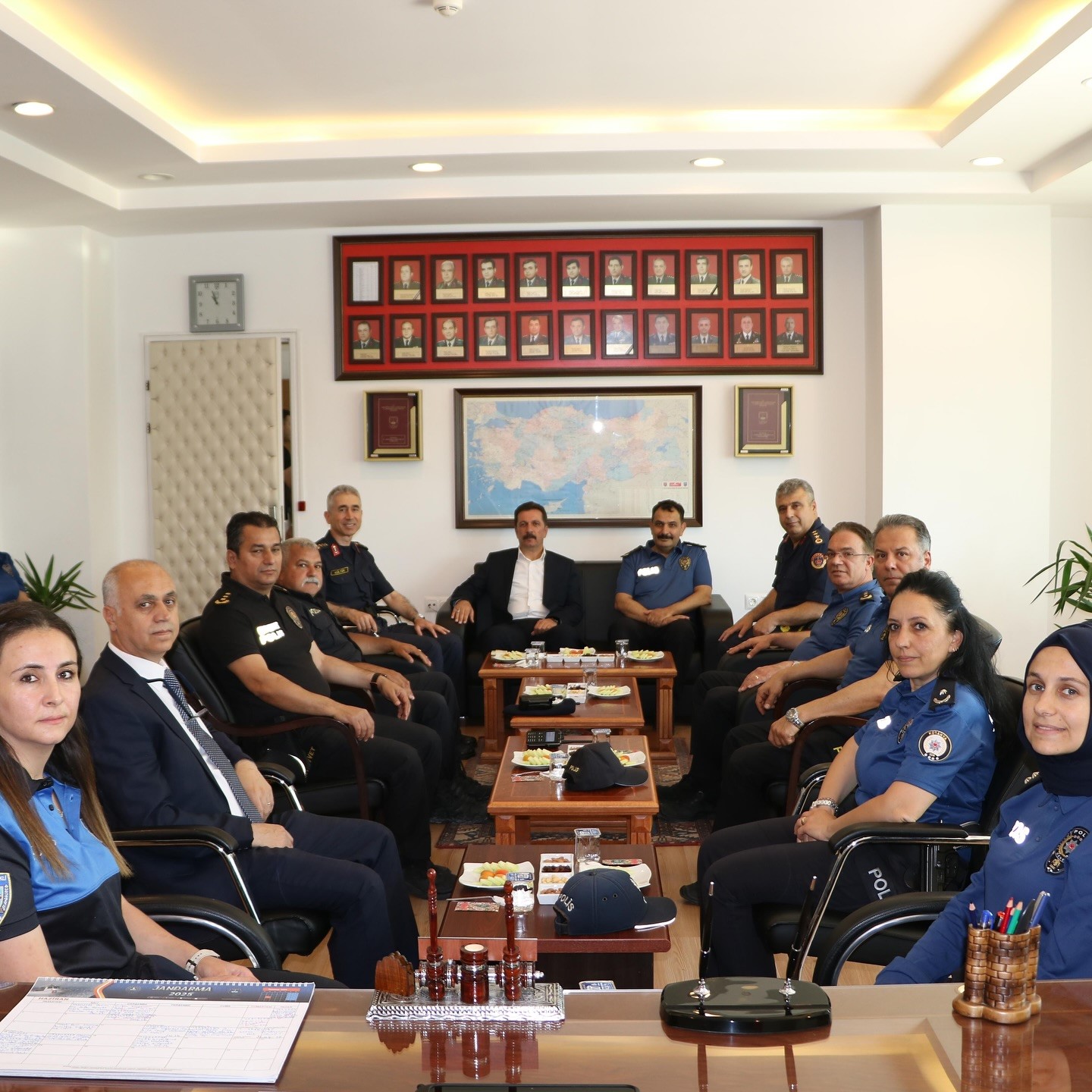 Emniyet Müdürü Osman Elbir’den Jandarma Teşkilatı’na 186. yıl ziyareti