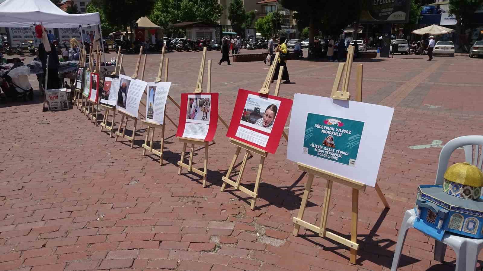 Tavşanlı&rsquo;dan Filistin&rsquo;e destek
