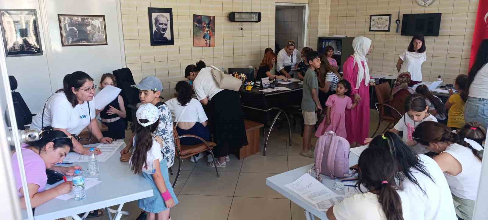 Söke Belediyesi Yaz Okulu kayıtlarına ilk günden yoğun ilgi
