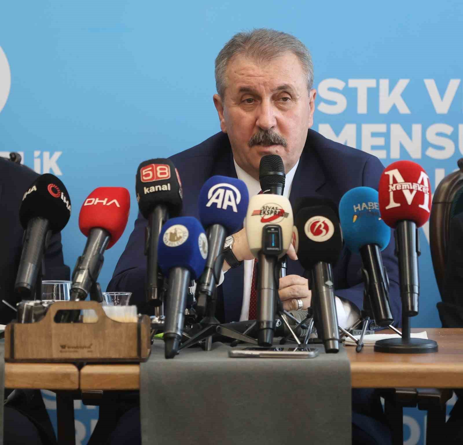 BBP Genel Başkanı Destici: "İsrail; haydut devlet, ter&ouml;rist devlet mantığı ile hareket etmektedir"
