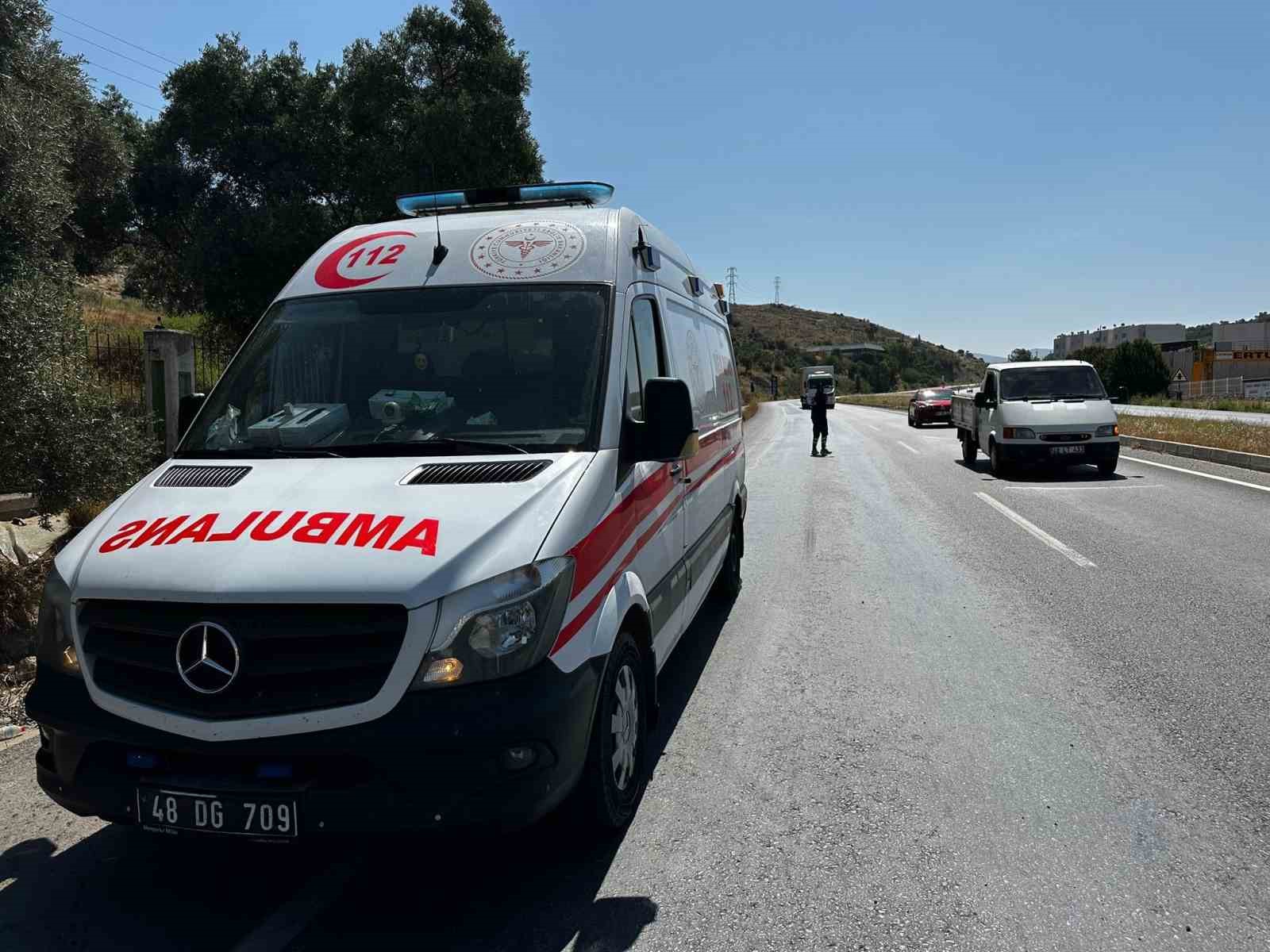 Milas&rsquo;ta trafik kazası: 1 yaralı
