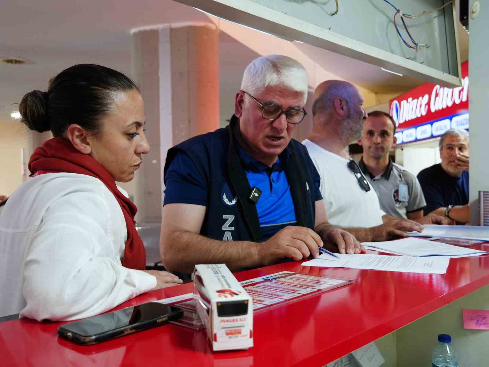 Zabıta, emniyet ve sağlıktan kapsamlı denetim
