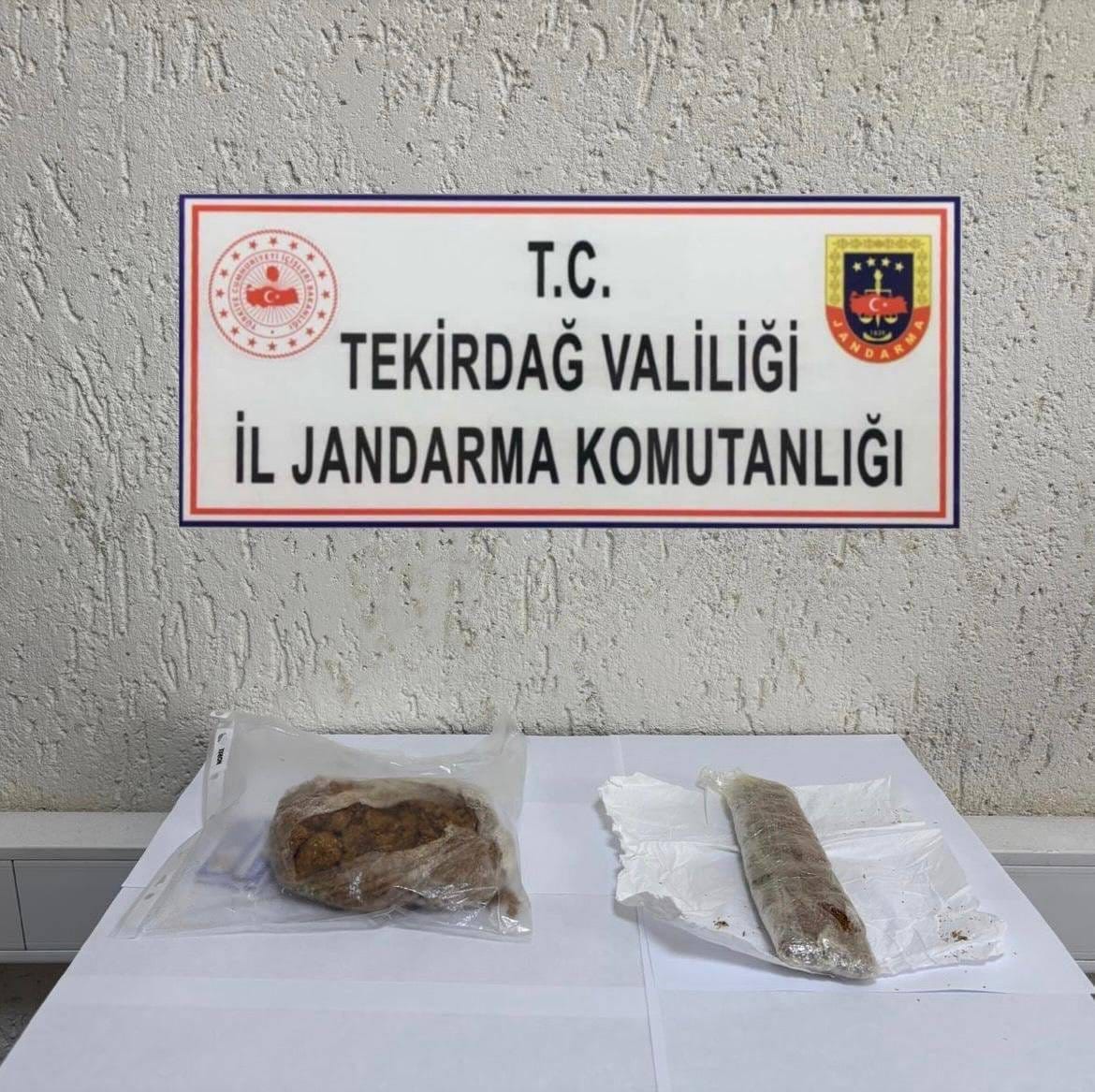 Tekirdağ&rsquo;da 6 ayrı uyuşturucu operasyonunda 2 kiloya yakın madde ele ge&ccedil;irildi
