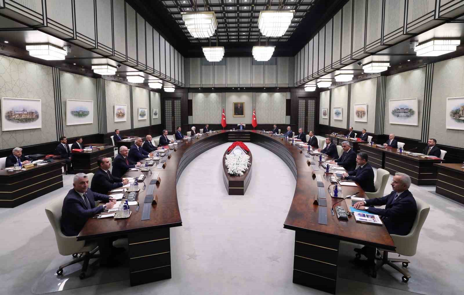 Cumhurbaşkanlığı Kabinesi toplandı