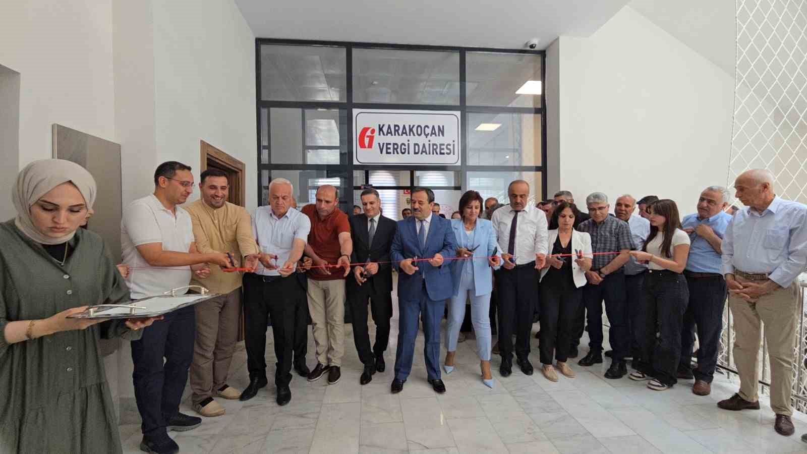 Karako&ccedil;an&rsquo;da Vergi Dairesi a&ccedil;ılışı yapıldı
