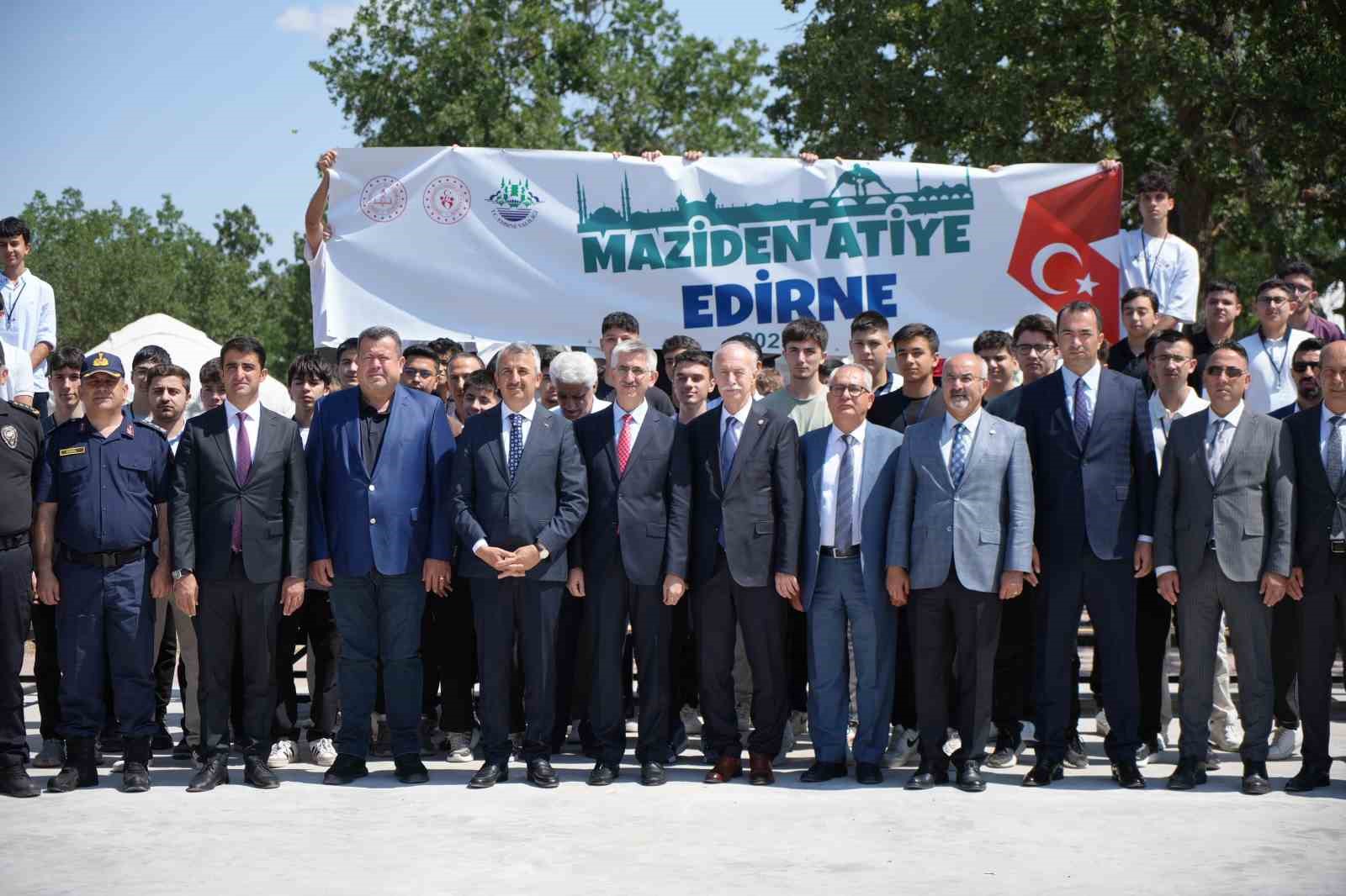 Milli Eğitim Bakan Yardımcısı Yılmaz: &quot;Gençler Edirne’de tarihe yolculuk yapacak&quot;