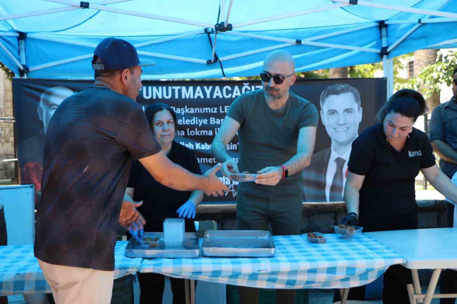 Söke’de Tuncel ve Zeyrek hayrına lokma döküldü