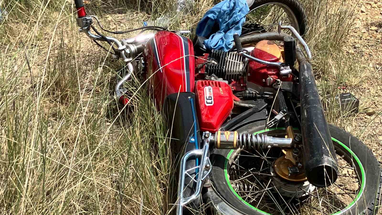 Kırıkkale’de motosiklet kazası: 1 yaralı