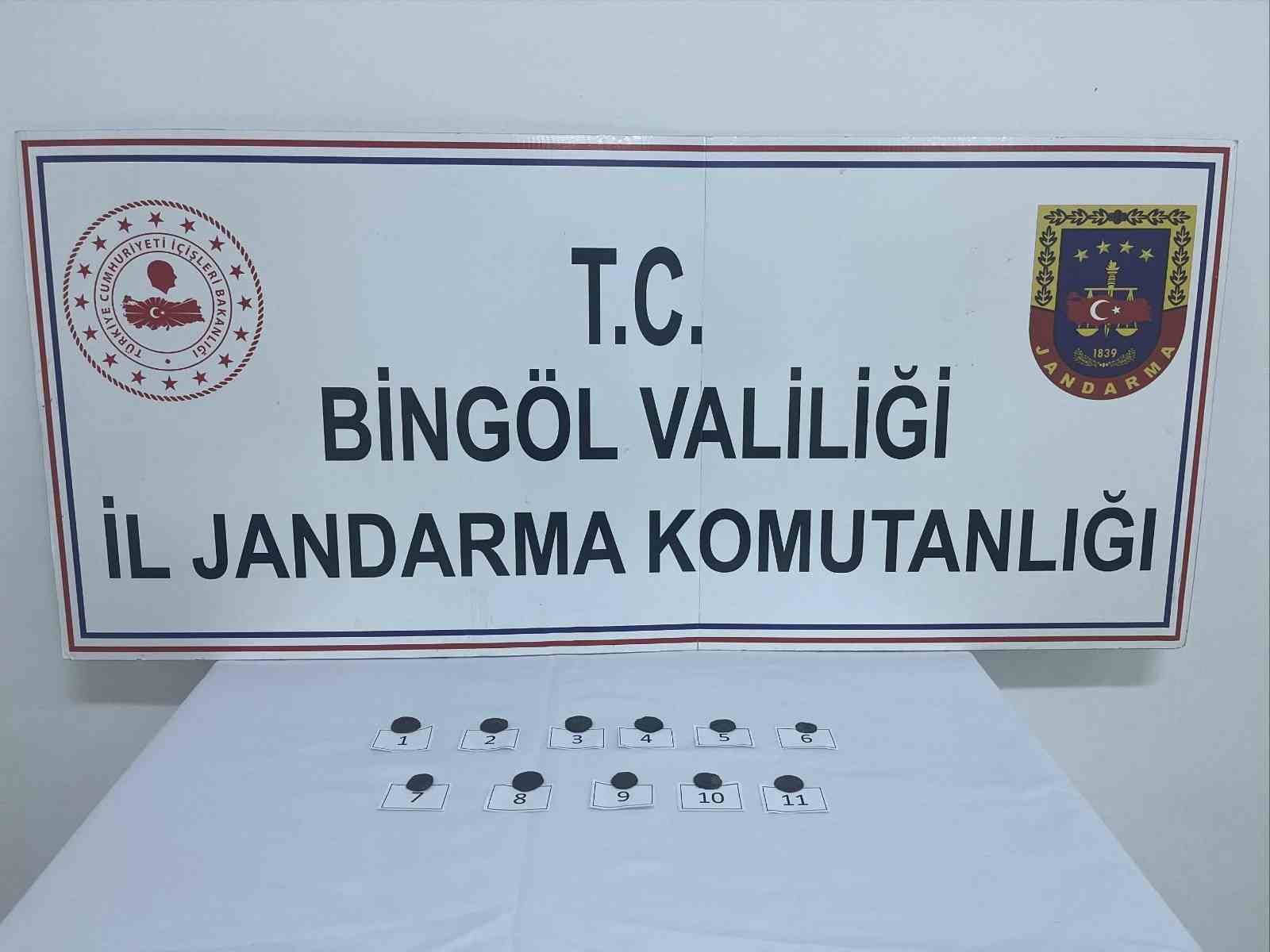 Bingöl’de jandarmanın dikkati tarihi eser kaçakçılığını önledi