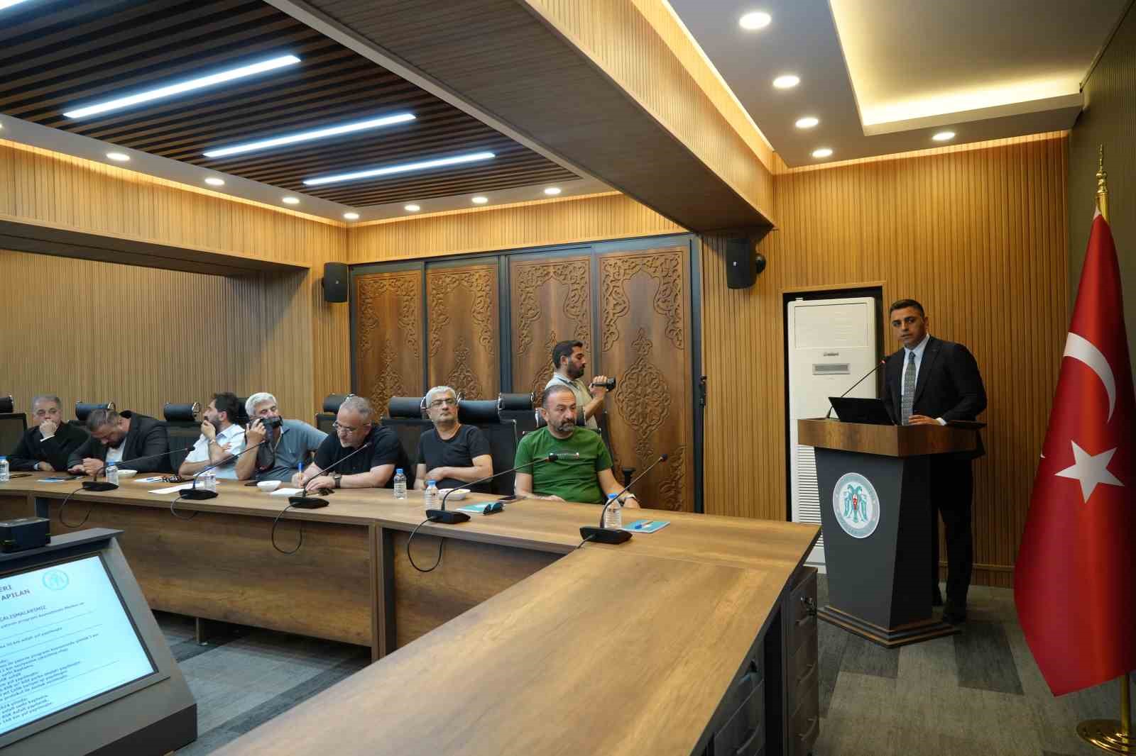 Erzincan’daki projeler basınla paylaşıldı
