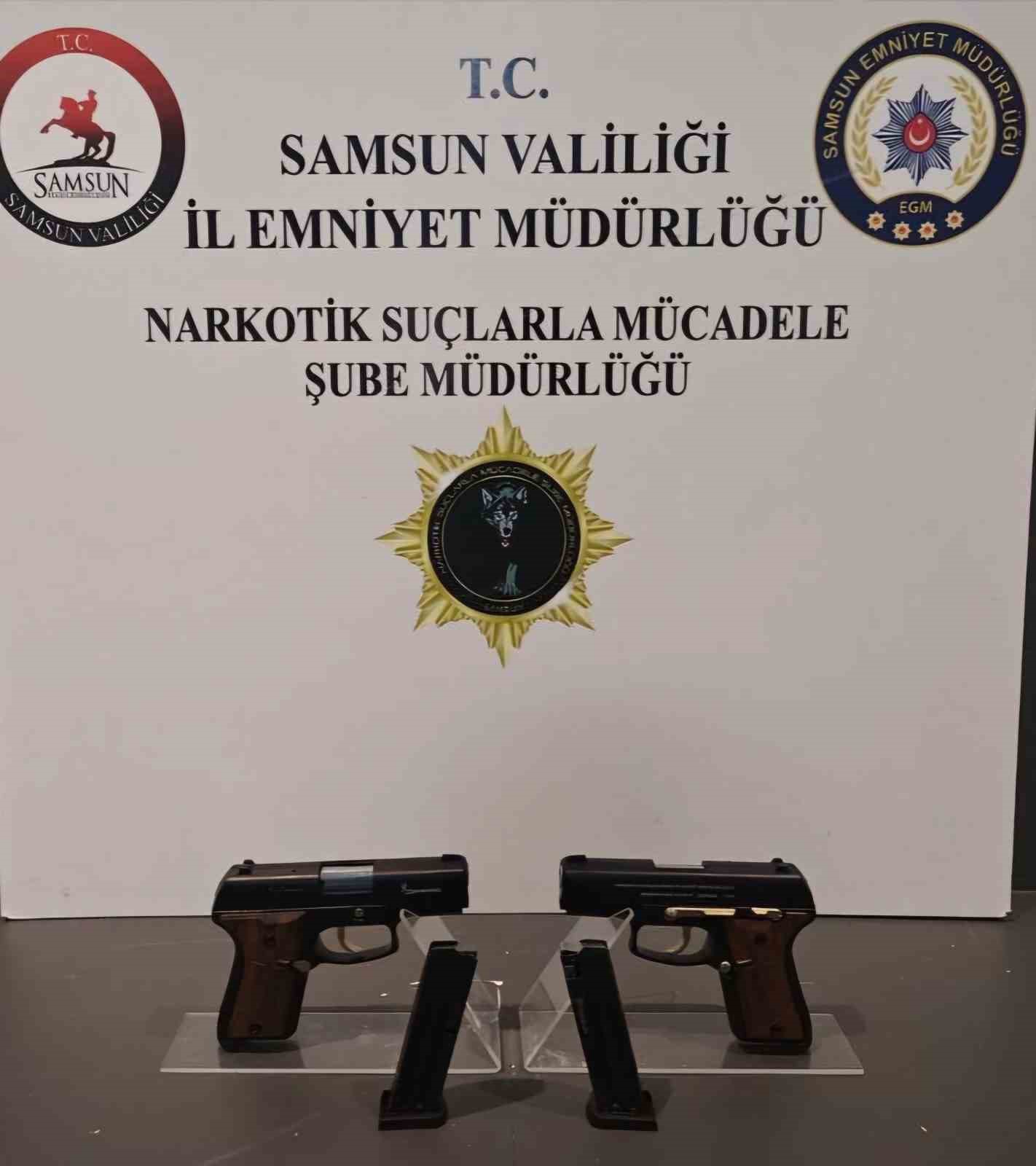 Samsun&rsquo;da uyuşturucu operasyonu: 4 g&ouml;zaltı
