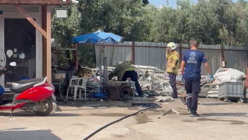 İznik’te LPG tankı patladı: 1 yaralı