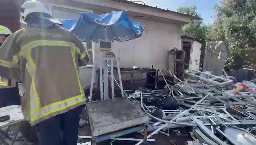 İznik&rsquo;te LPG tankı patladı: 1 yaralı
