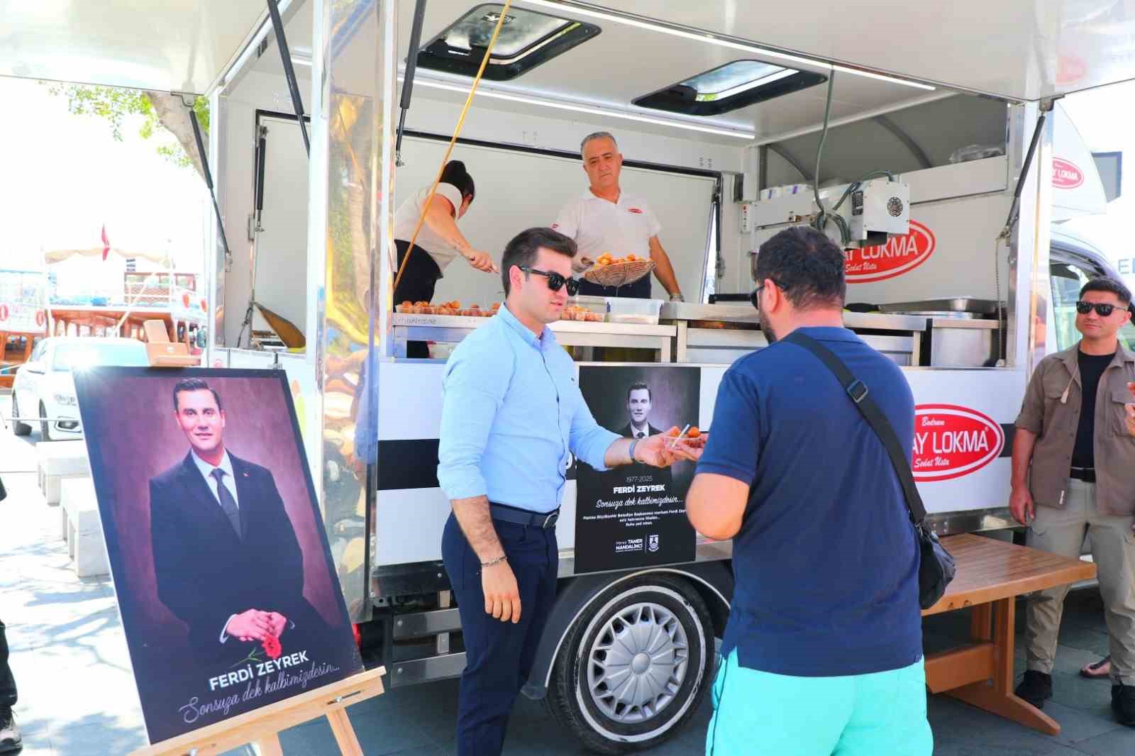 Bodrum’da Ferdi Zeyrek için lokma hayrı