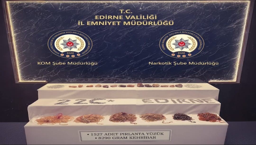 Edirne&rsquo;de 50 milyonluk ka&ccedil;ak&ccedil;ılık operasyonu
