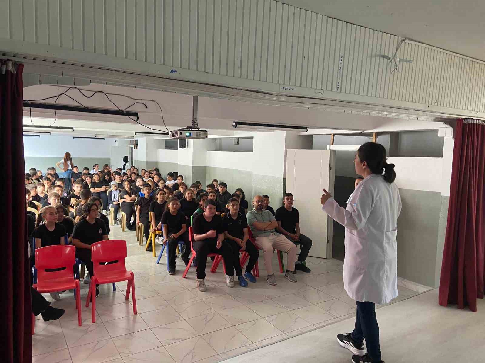 Öğrencilere kene ve bulaşıcı hastalıklar eğitimi