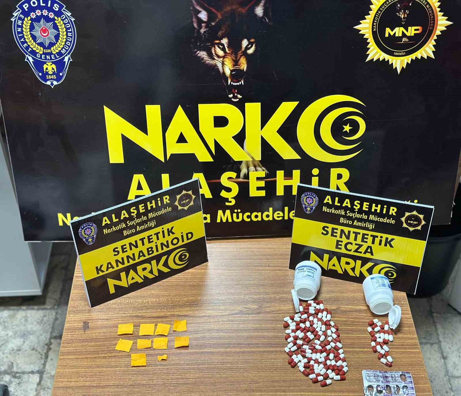 Alaşehir’de zehir taciri tutuklandı