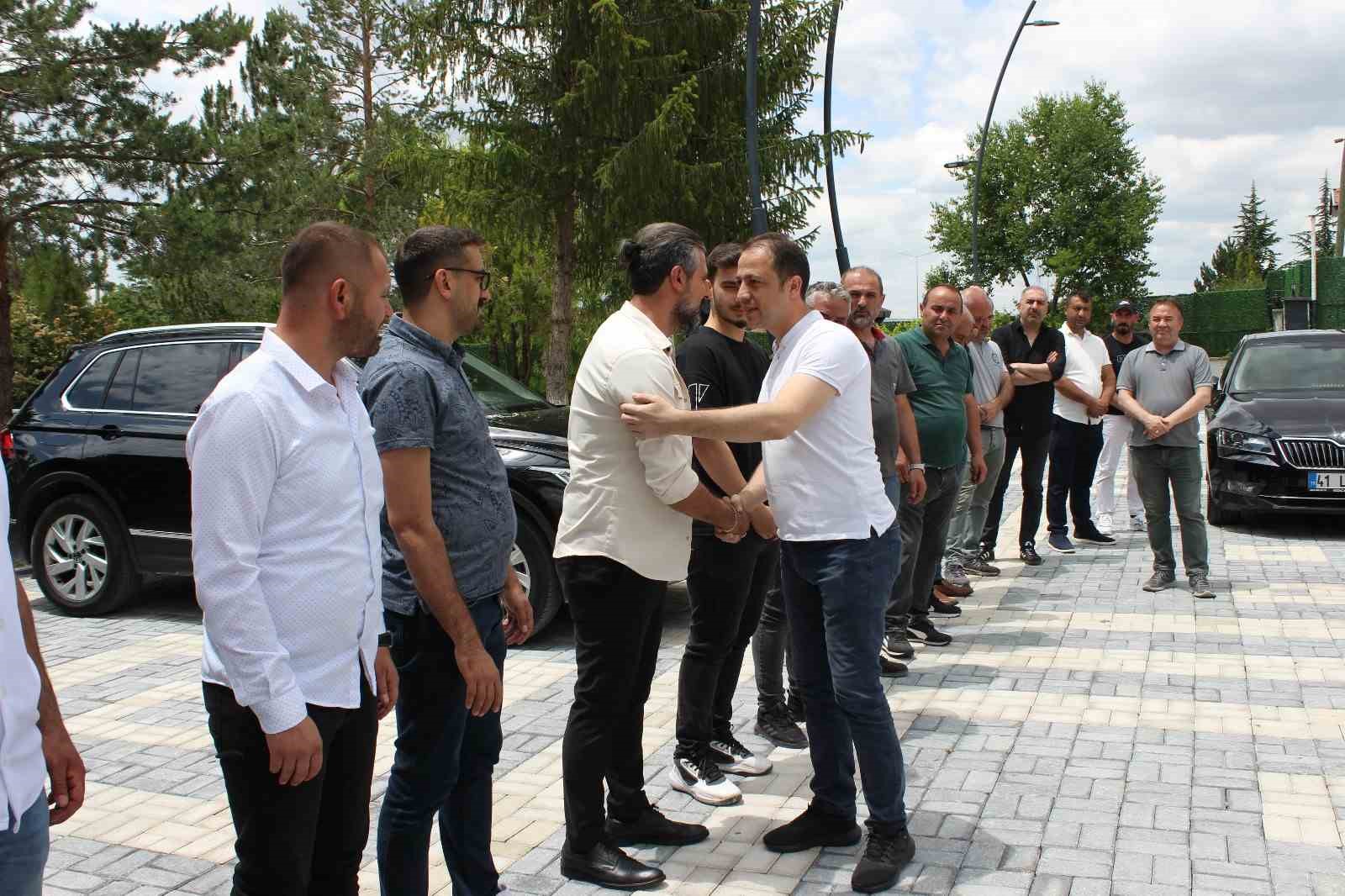 Kaymakam Tok’u ilçe protokolü ve mesai uğurladı