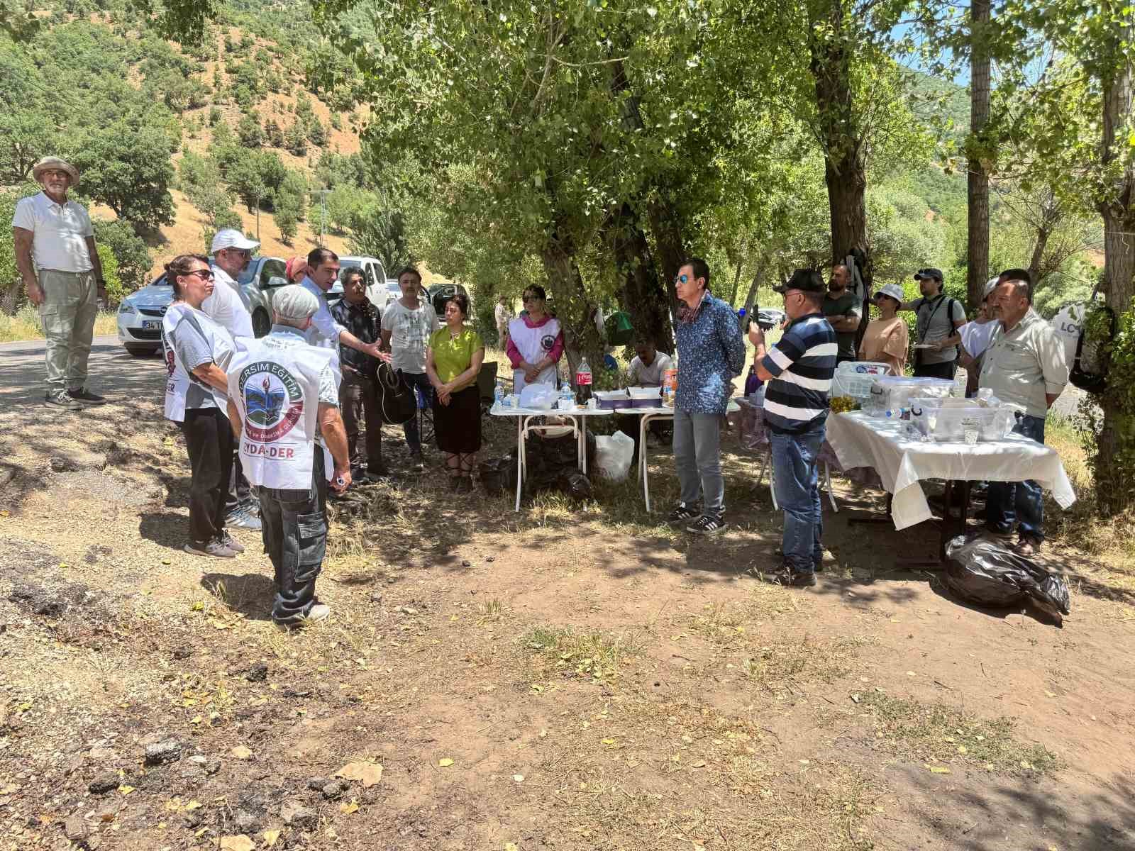 Tunceli’de çevre temizliği etkinliği
