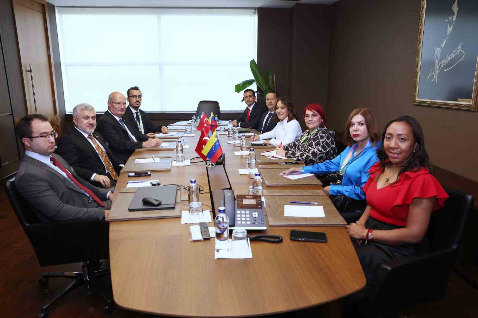 ATO Başkanı Baran, ‘Türkiye- Venezuela Ticaret Fuarı’na katıldı