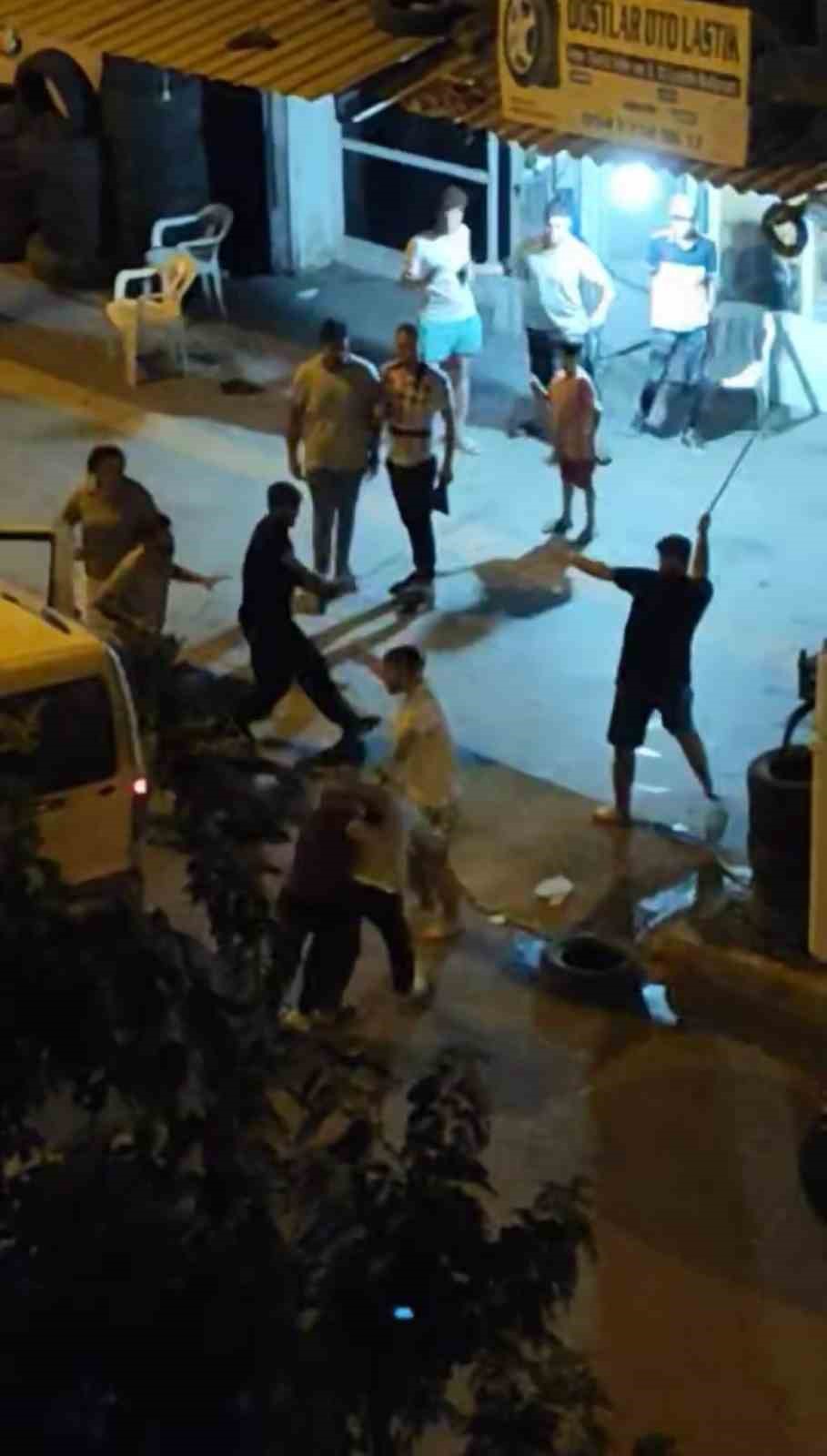 Mardin’de iki grup arasında sopalı kavga