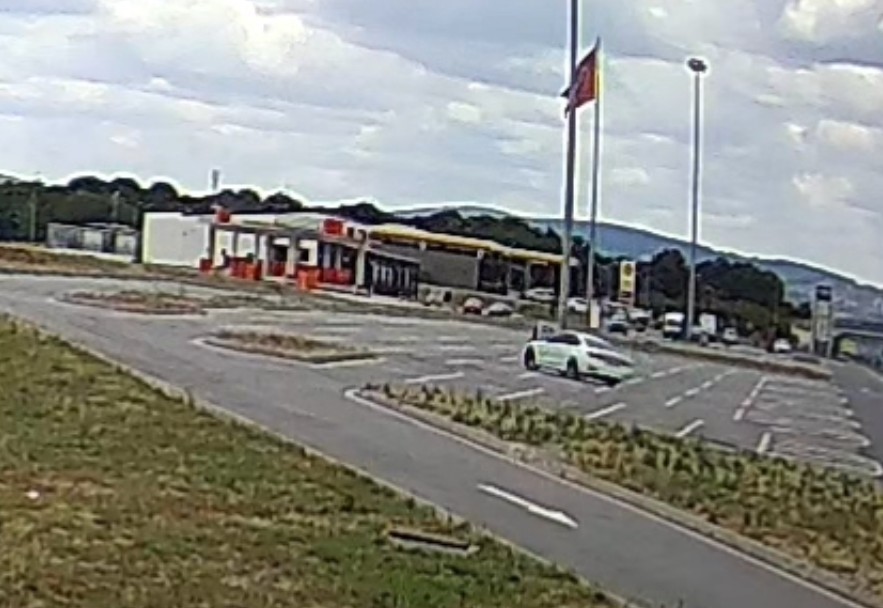 Kuzey Marmara Otoyolu&rsquo;nda drift kamerada
