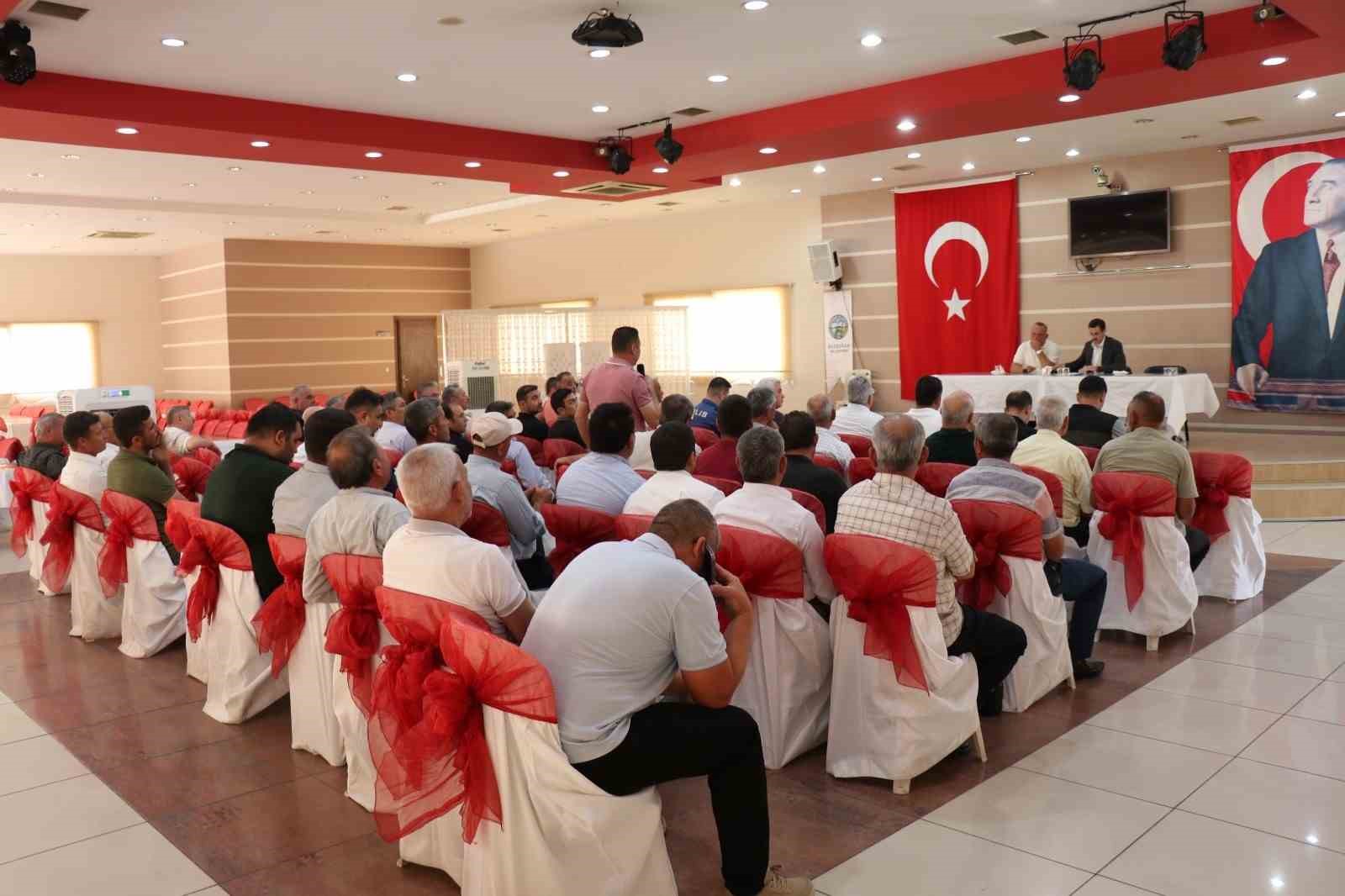 Bozdoğan&rsquo;da Muhtarlar İstişare Toplantısı d&uuml;zenlendi
