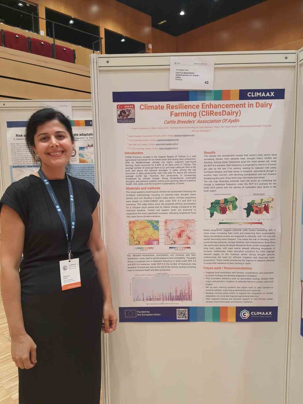 Aydın İli Damızlık Sığır Yetiştiricileri Birliği&rsquo;nin projesi Barselona&rsquo;da ilgiyle takip edildi
