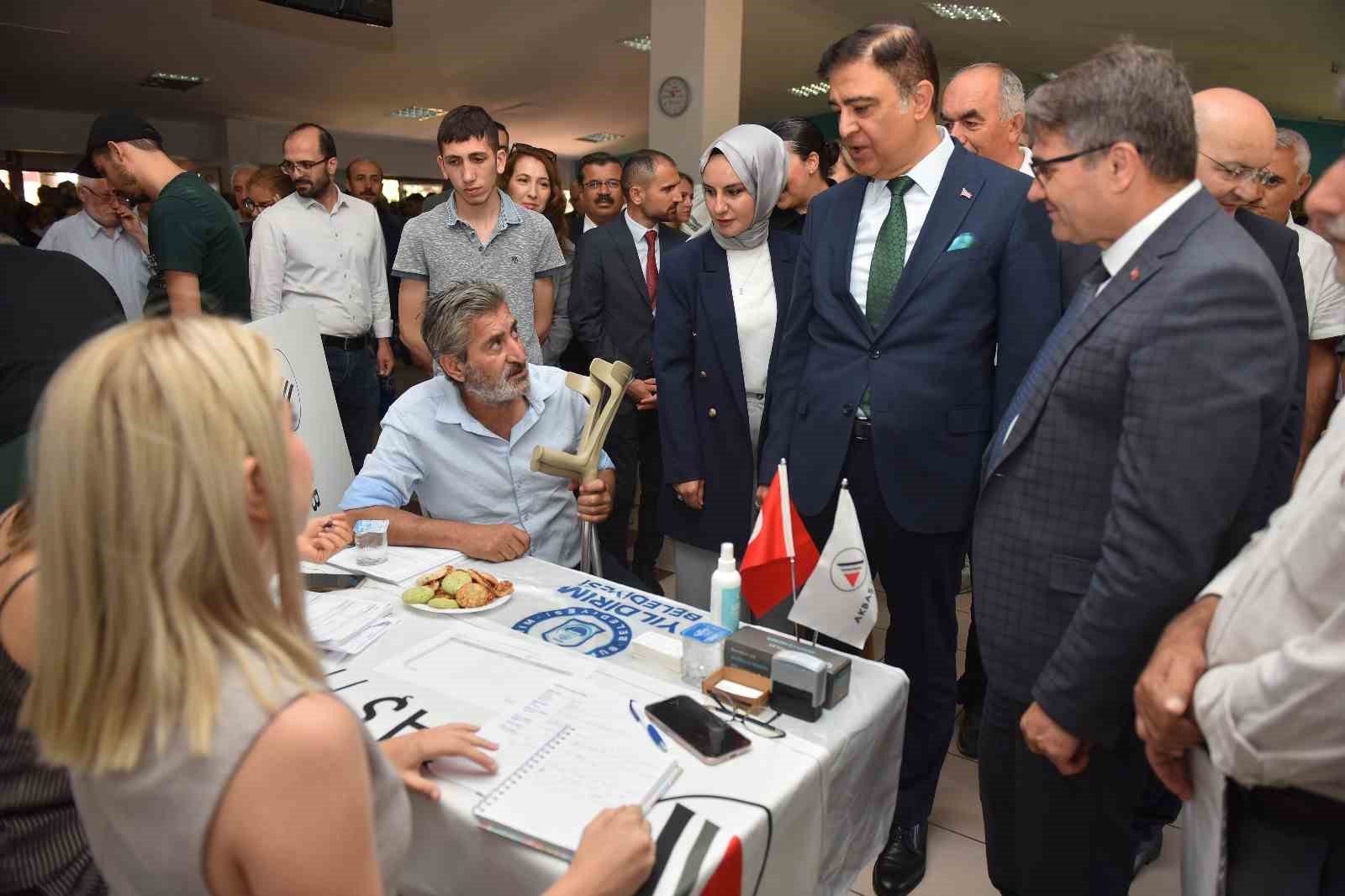 Yıldırım’da istihdama ’Engel’ yok