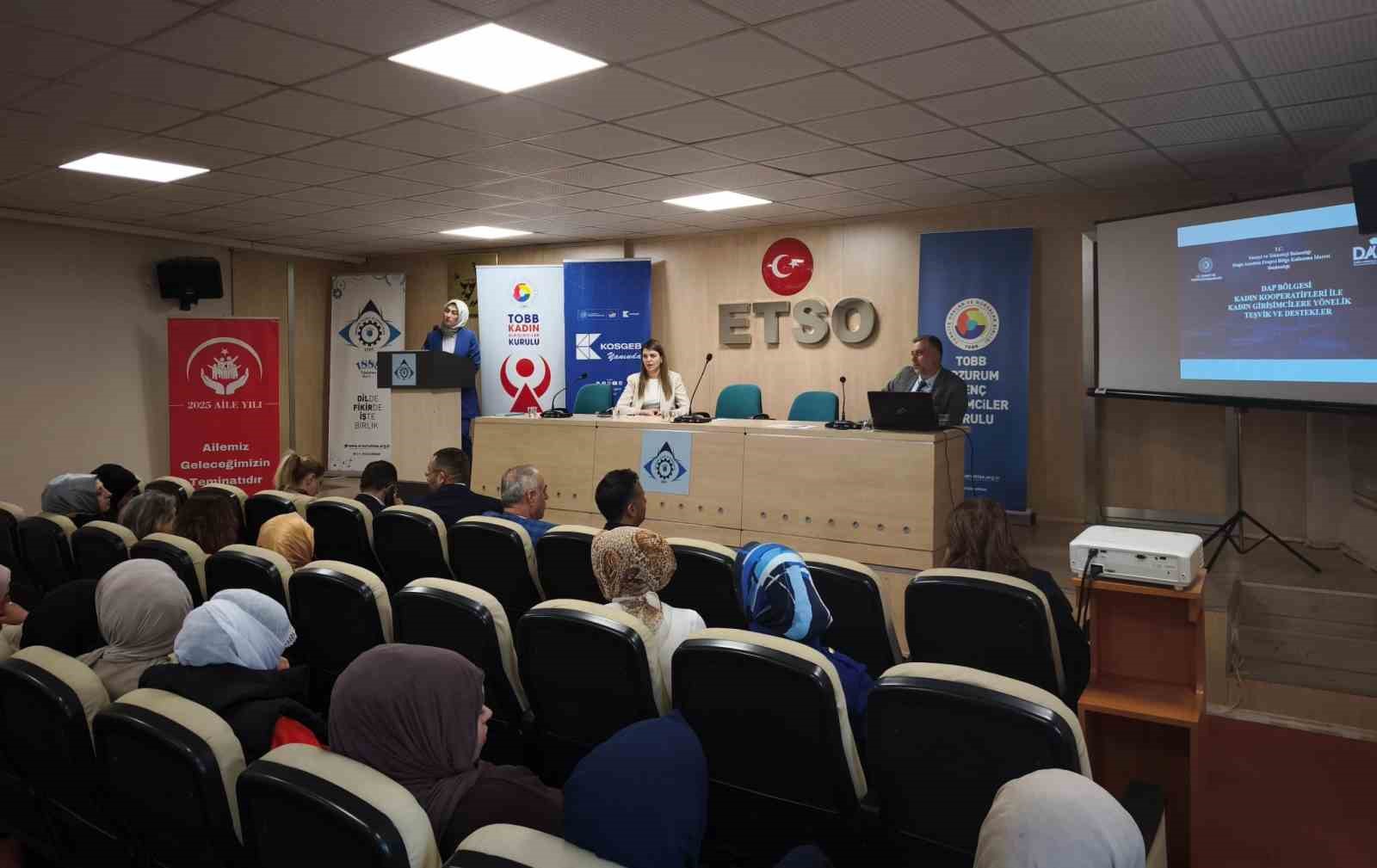 Erzurum&rsquo;da kadın girişimciliğine destek zirvesi
