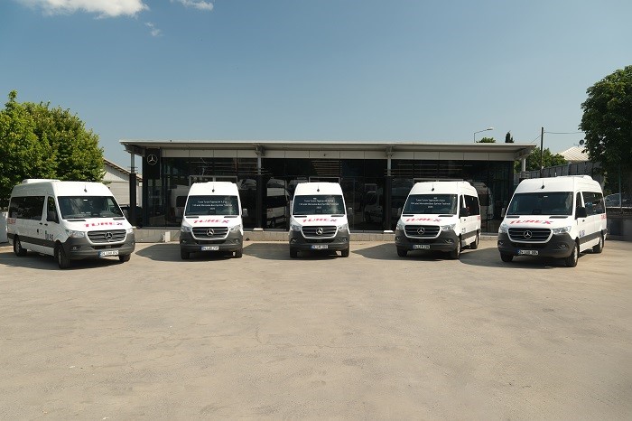 Mercedes-Benz&rsquo;den Turex Turizm&rsquo;in ara&ccedil; filosuna 150 adet Sprinter teslimatı ger&ccedil;ekleşti
