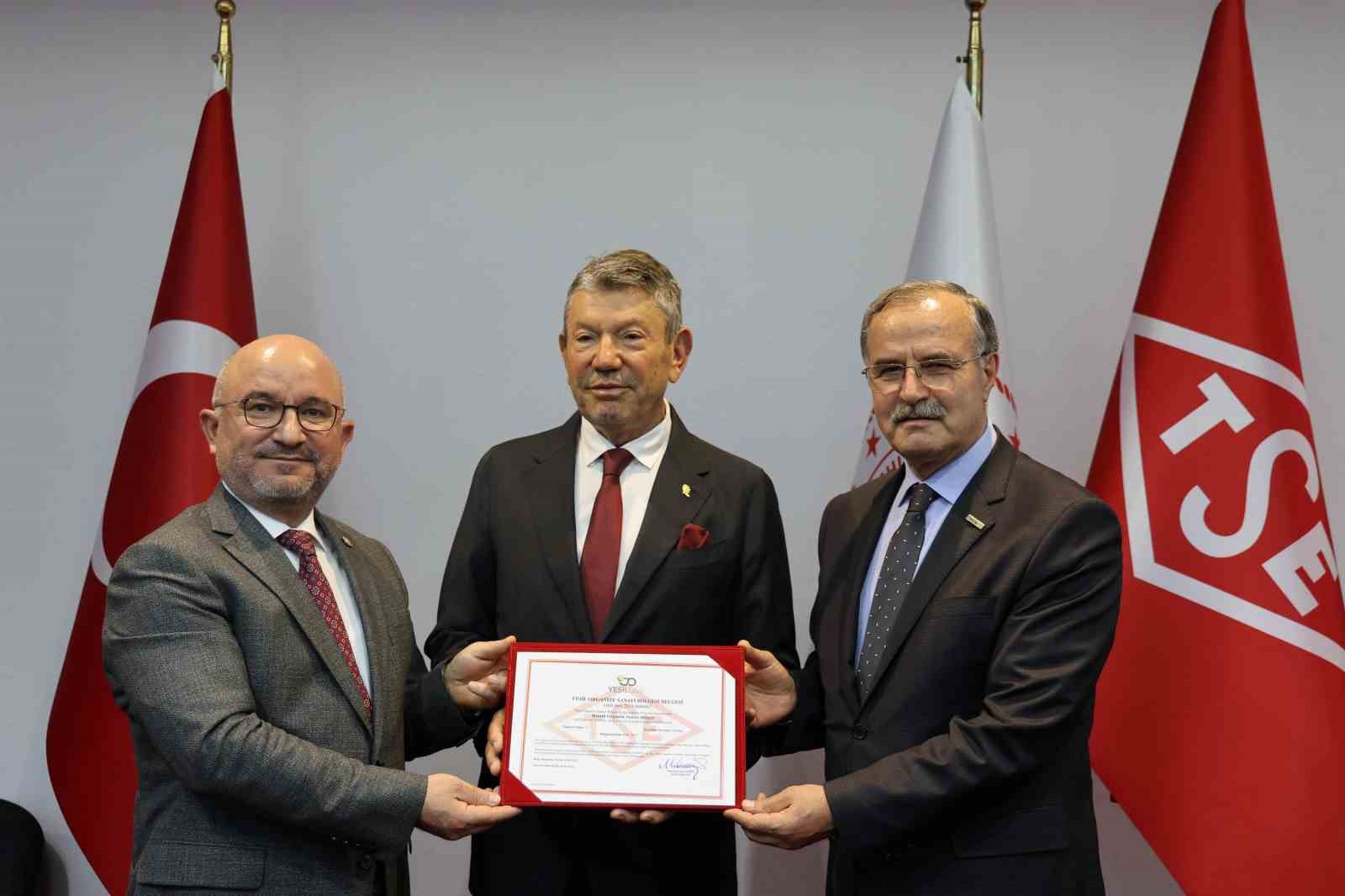 Denizli OSB, TSE’nin Yeşil OSB Sertifikasını almaya hak kazandı