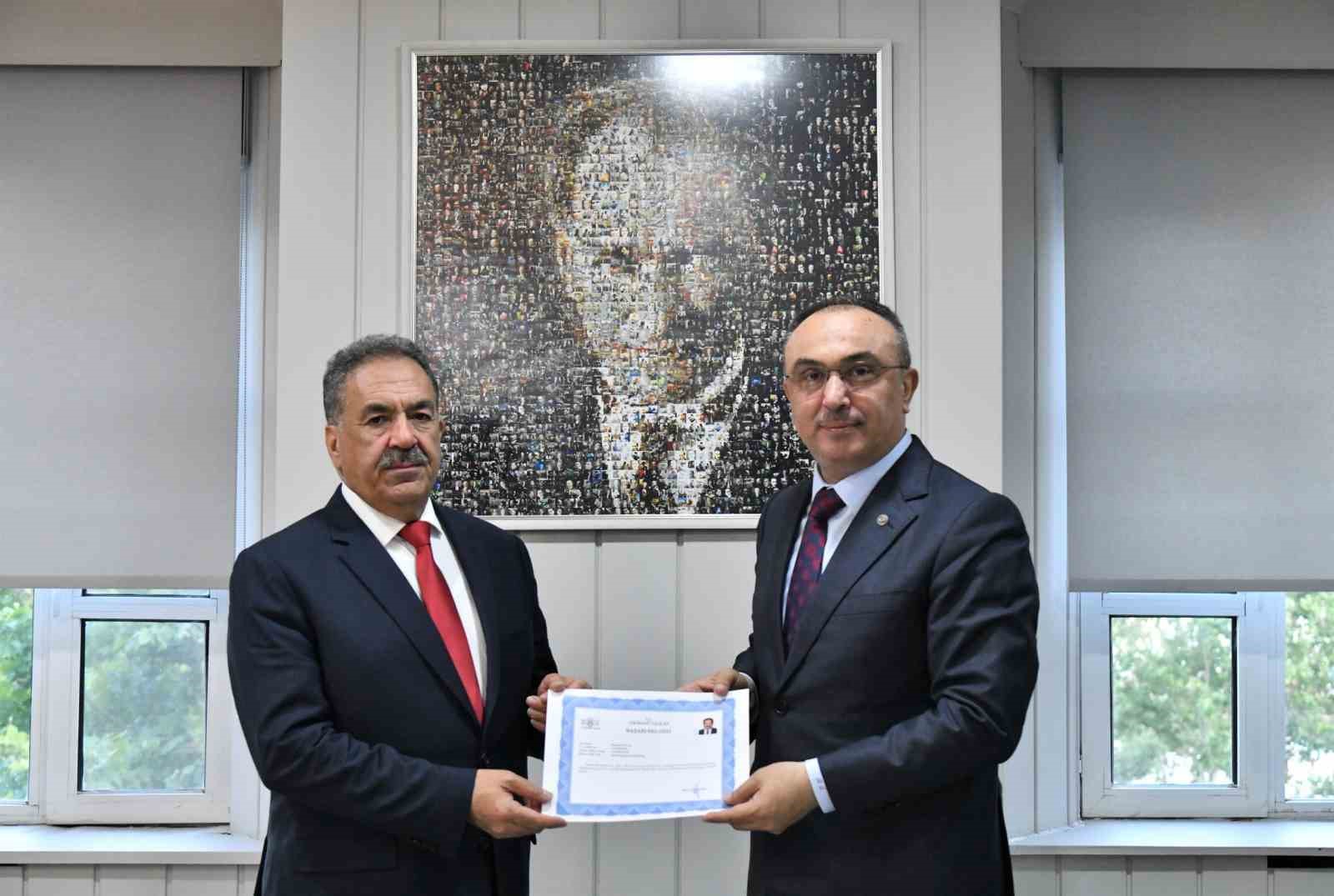 Tekirdağ&rsquo;da g&ouml;rev yeri değişen kaymakamlara veda programı d&uuml;zenlendi
