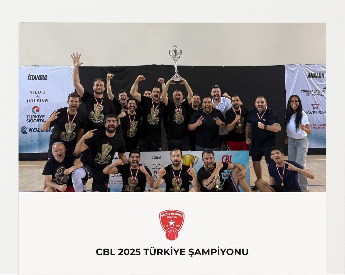 Yıldız Holding Basketbol Takımı bu yıl da T&uuml;rkiye Şampiyonu
