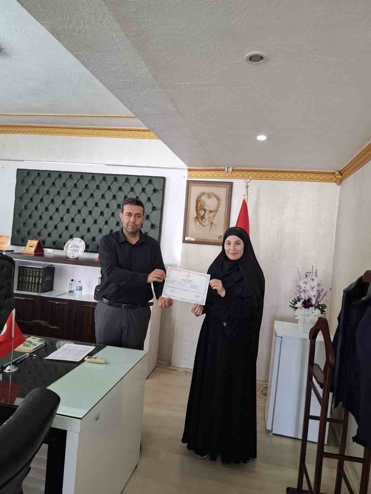 Elazığ&rsquo;da gassallık kursu sona erdi
