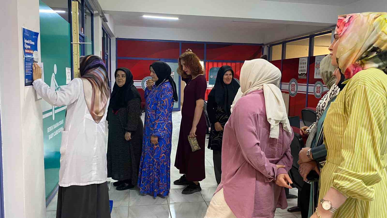 Düzce’de kadınlara sağlık desteği