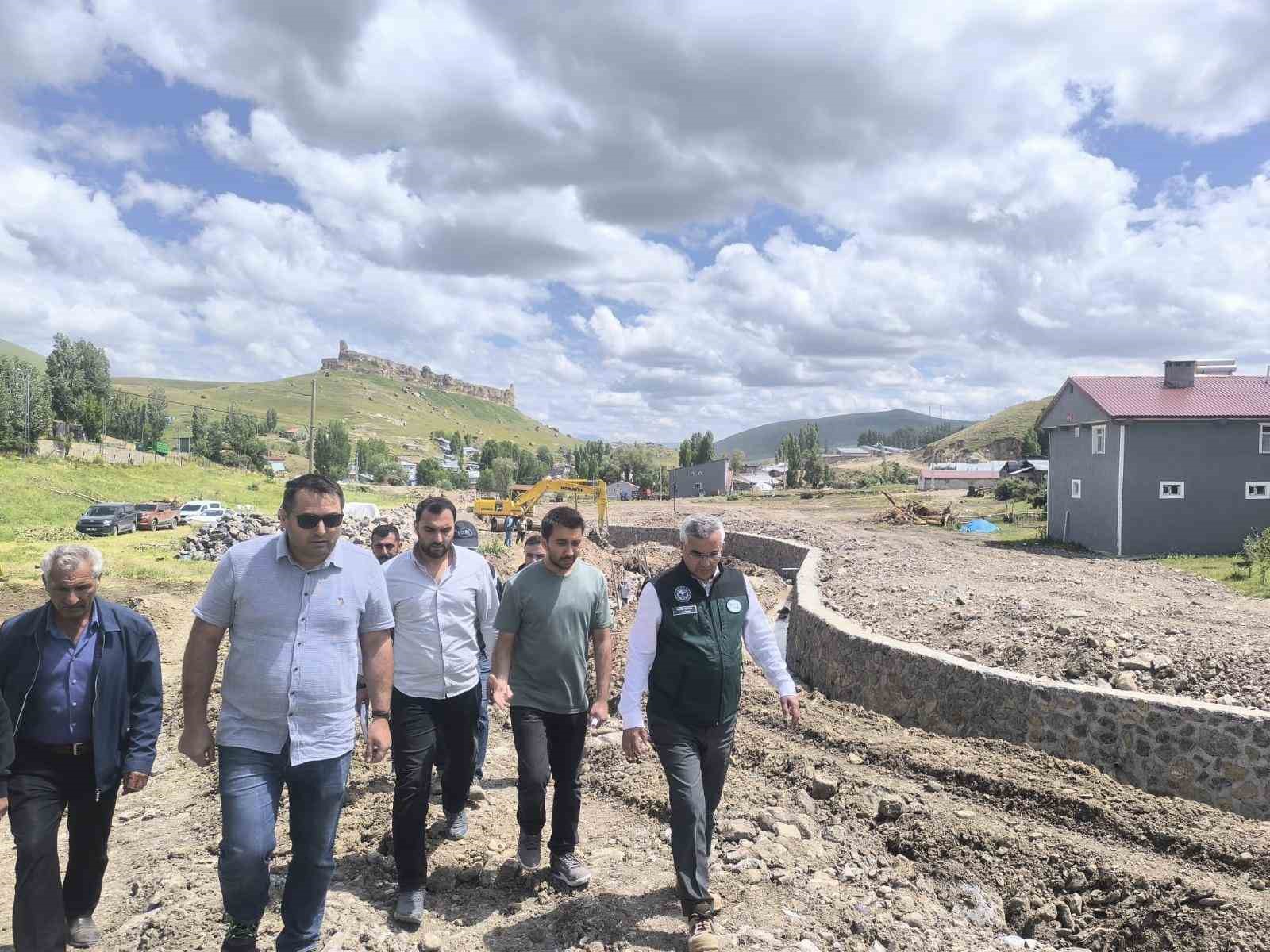 Kars’ta DSİ yatırımları yerinde görüldü